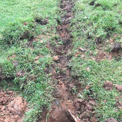 French Drain Installation - Watering And Irrigation Equipment