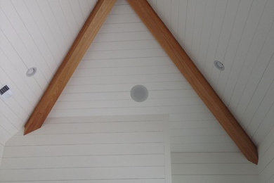 Inspiration for a rustic sunroom remodel in Charleston