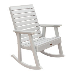 Highwood USA - Highwood USA Weatherly Outdoor Rocking Chair - Outdoor Rocking Chairs