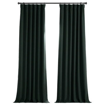Dark Mallard Room Darkening Curtain, Set of 2, 50"x84"