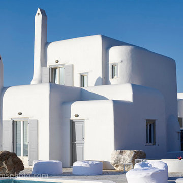 Orpheus house feature, Mykonos, Greece
