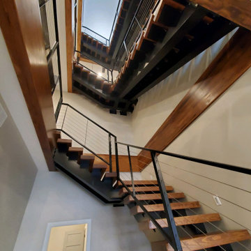 Hillcrest Forge - Spirit Lake House Staircase