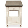 End Table in Chalk Finish