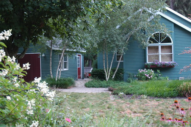 Example of a mountain style exterior home design in Other