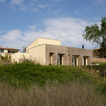 Construcción de una vivienda unifamiliar de estilo sostenible en Girona