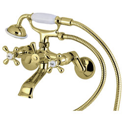 Transitional Tub And Shower Faucet Sets by Kingston Brass