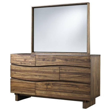 Crafters and Weavers Cali Modern 6 Drawer Dresser