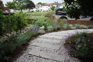 Inspiration for a small mediterranean garden in London.