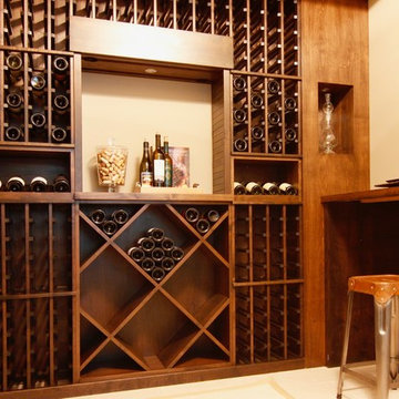 Yarrow Point - Walnut Wine Cellar