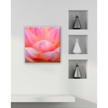 Sacred Lotus Abstract Flowers Canvas Wall Art, 20 X 20