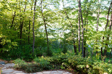 Design ideas for a rustic landscaping in Minneapolis.