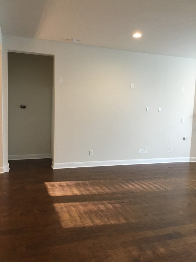 5" wood installation
