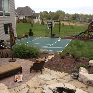 Inver Grove Heights, MN - Shamrock Green Outdoor Court