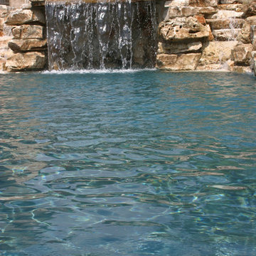 Double Beach Entry Pool