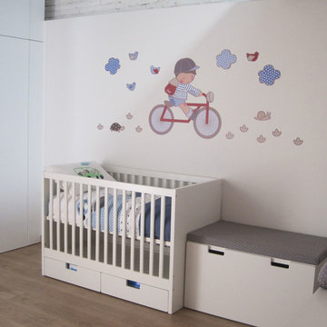 Habitacion infantil niño con vinilos
