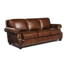 Leather sofa