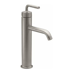 Kohler - Kohler K-14404-4A Purist 1.2 GPM 1 Hole Bathroom Faucet - Brushed Nickel - Bathroom Sink Faucets