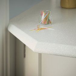 5270 Geo White Formica&reg; Laminate With Ogee IdealEdge - Kitchen Countertops