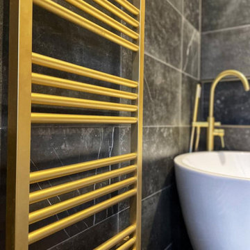 Complete renovation of a modern bathroom