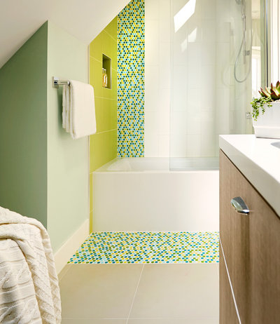 Contemporary Bathroom by re+habit design, llc
