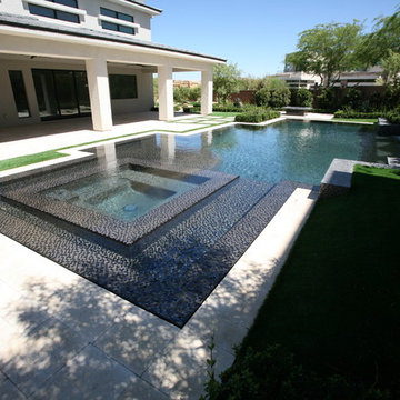 Negative Edge & Perimeter Overflow Pools in Las Vegas, Poolscapes LLC