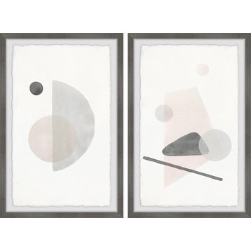 The Core Diptych, 16"x24, Set of 2