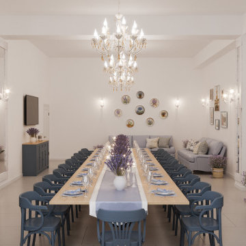 Light & Airy Mediterranean Restaurant Design