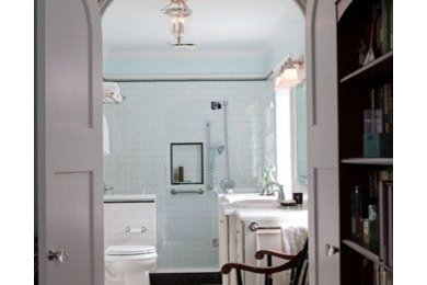 Bathroom - transitional bathroom idea in Other