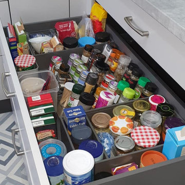 Accessible and organised kitchen storage