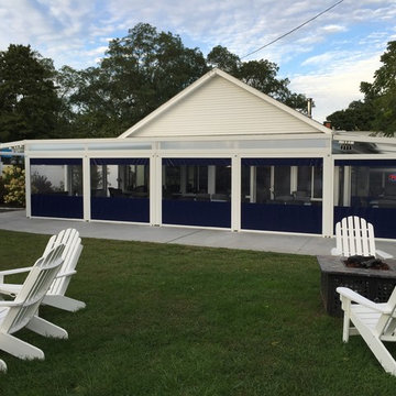 Retractable Restaurant Pergola - East Marion, NY