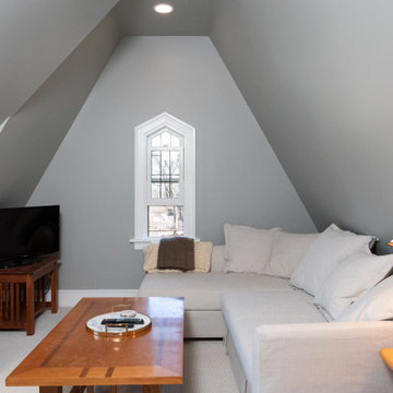 Tudor Bathrooms and Attic Remodel