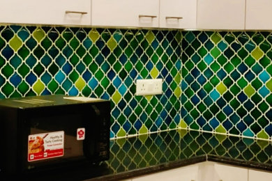 Handmade Small Lantern Tile