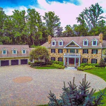 Somerset Hills, NJ Woodland Gardens & Stonework