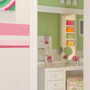 Retro Chic Teen Girls Bedroom