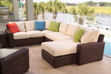 Inspiration for a transitional patio remodel in Other