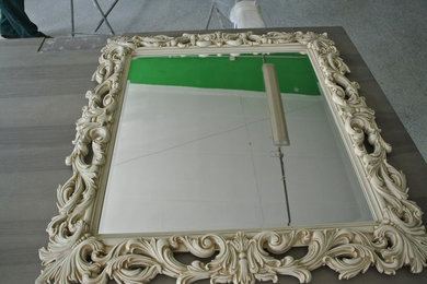 Зеркало в раме из массива от компании "М-Стиль"