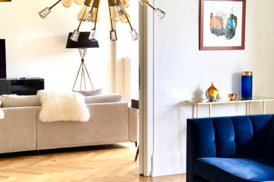 Home design - contemporary home design idea in Other