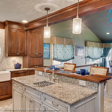 Blue Eyes Granite Kitchen | Marble.com