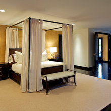 transitional bedroom