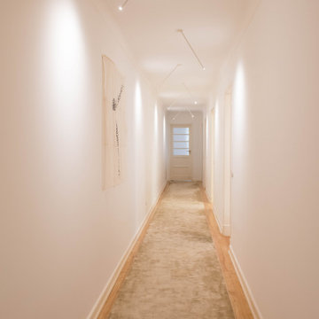 Casa da Moeda Corridor with Runner and Textile Wall Piece