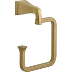 Delta - Delta Dryden Towel Ring, Champagne Bronze, 75146-CZ - Complete the look of your bath with this Dryden Towel Ring.  Delta makes installation a breeze for the weekend DIYer by including all mounting hardware and easy-to-understand installation instructions.  You can install with confidence, knowing that Delta backs its bath hardware with a Lifetime Limited Warranty.