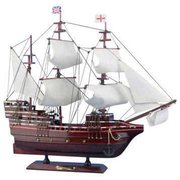 Mayflower, Wooden Model Boat, 20"