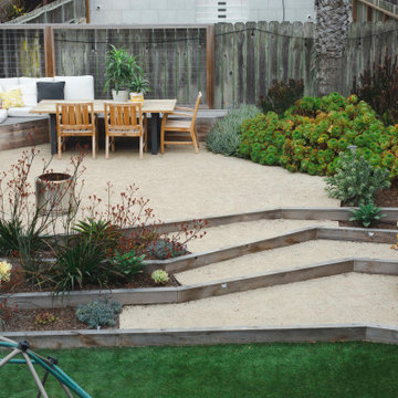 Seaside Outdoor Play & Living Backyard