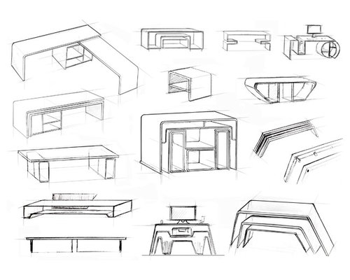 Furniture Design Sketches