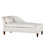 Gabby Shannon Right Arm Facing Chaise Lounge, Gray Zulu Feather