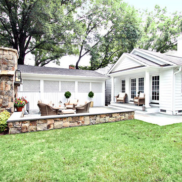 Airy Addition Spills into Outdoor Living in Windsor Farms