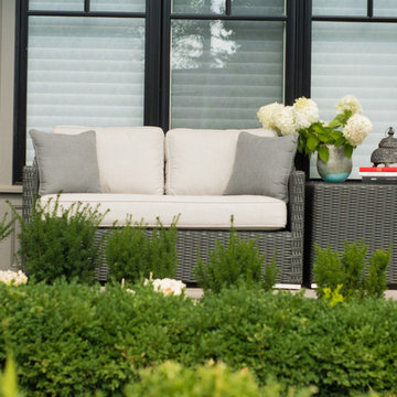 Bretton Slim love seat - Brad's house