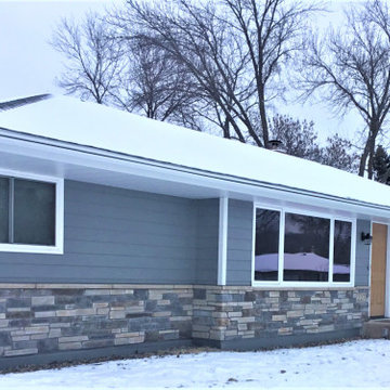 Janet's Shoreview, MN Home Exterior Transformation Project