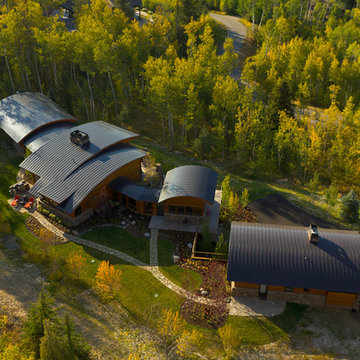 Curved Mechanical Lock Roofing