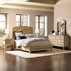 Cimarron King Arched Seagrass Panel Bed